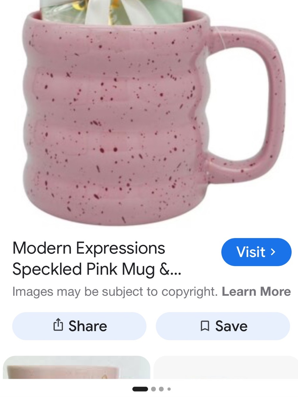 XL Modern Expressions Speckled Pink Mug Self Love Club 23oz
